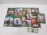 Lot of Xbox One Video Games - Untested