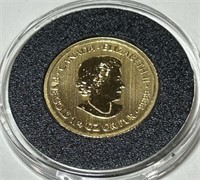 1/4 OZ 9999 CANADIAN GOLD COIN