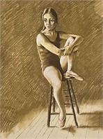 Fred Ross  - Dancer Seated