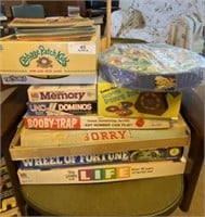 Large Lot of Vintage Board Games