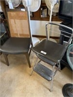 Vintage Stool and Chair