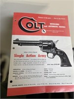Colt SAA Information Insert