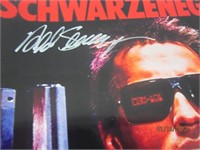 Arnold Schwarzenegger 11x17 Poster COA