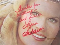 Lynn Anderson Signed Album COA