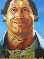 Chevy Chase Signed 11X17 Poster COA