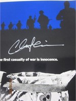 Charlie Sheen Signed Poster 11x17 COA