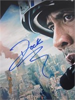The Rock Signed 11x17 Poster COA