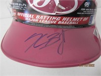 Kris Bryant Autographed Helmet COA