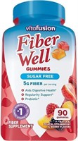 Vitafusion Fiber Well Supplement Gummies 90 Count