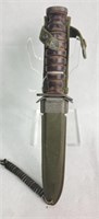 U.S. M3 FIGHTING KNIFE AND M8 SCABBARD