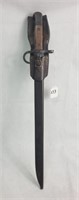 WWII JAPANESE T30 BAYONET W/ SCABBARD & FROG