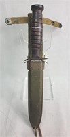 RARE WWII H.BOKER MARKED US M3 FIGHTING KNIFE