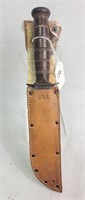 WWII CAMILLUS USN MK2 KNIFE & SHEATH