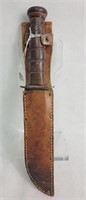 WWII PAL U.S.M.C. FIGHTING KNIFE IN SHEATH