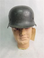 WWII LUFTWAFFE M40 SINGLE DECAL HELMET