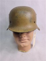 WWII GERMAN CAMO M42 HELMET