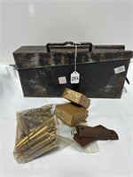 WWII GERMAN MG34/42 STEEL AMMO CAN