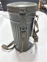 GERMAN GM30 GAS MASK AND GM38 CANISTER