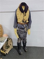 MANNEQUIN WITH LUFTWAFFE FLIGHT SUIT