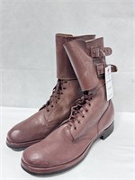 PAIR WWII U.S. DOUBLE BUCKLE BOOTS