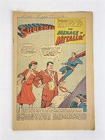Vintage Superman "Menace of Metallo" Comic