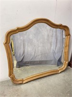 3.5 FT Vintage French Provincial Beveled Mirror