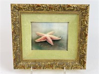 Betty Allison "Starfish" Oil Painting w/ COA