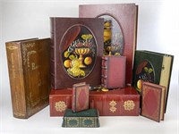 Selection of Decorative Book Decor