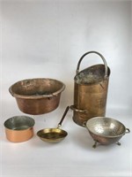 Selection of Copper Decor
