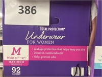 MM womens underwear M 92ct