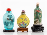 Chinese Glass and Porcelain Snuff Bottles, 3