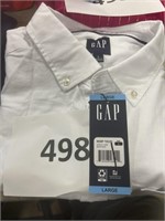 Gap ladies button up shirt L
