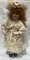 Vintage Geppeddo Porcelain Doll