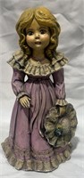 Carol Carousel  Ceramic Doll