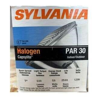 (4PK) Sylvania 50w 120v Par30  Halogen Light Bulb