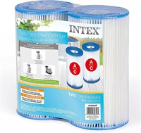 INTEX 29002E Pool Filter Cartridge  2 Pack