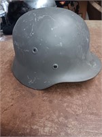 M40 German Rolled Rim Helmet w/Liner