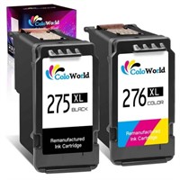 $59  PG-275 CL-276 XL Black and Color Ink Cartridg