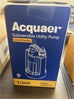Lot of (2) Items: Acquaer Submersible Utility