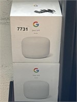 Lot of 2 Google Nest Mesh Routers