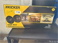 Kicker 225w max coaxial speakers