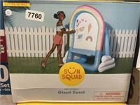 Lot of (2) Sun Squad Inflatable Giant Easel
