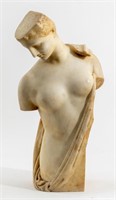 Grand Tour Psyche of Capua Marble Sculpture