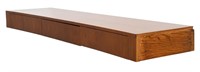Ernst Schwadron Mahogany Wall Mounted Console