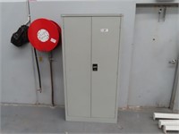 Steel 6' Twin Door Stock Cabinet