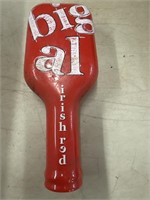 Big Al Irish Red beer tap handle 6-1-2”