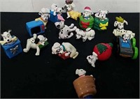 Portable Dalmatian Kids Meal toys and figures