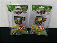 Two new pop culture micro Garbage Pail Kid