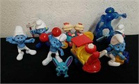 Vintage toy figures