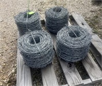 LL1- 4 Rolls of Heavy Duty Barbed Wire